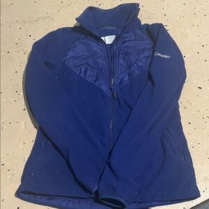 Columbia Deep Blue Full-Zip Jacket